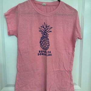 Pink Graphic Tee - Short Sleeve